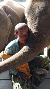 Krow giving Tangmo some love